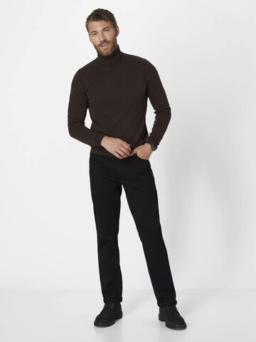 REDPOINT Regular Pants 'Montreal' in Black