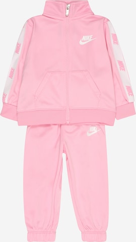 Survêtement Nike Sportswear en rose : devant