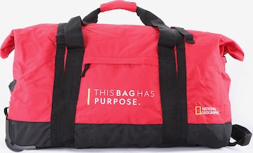 National Geographic Travel Bag 'Pathway' in Red: front