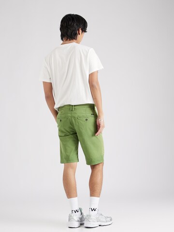 BLEND Regular Chino in Groen