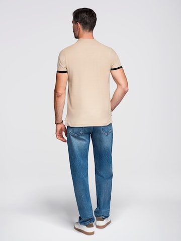 Ombre Shirt in Beige