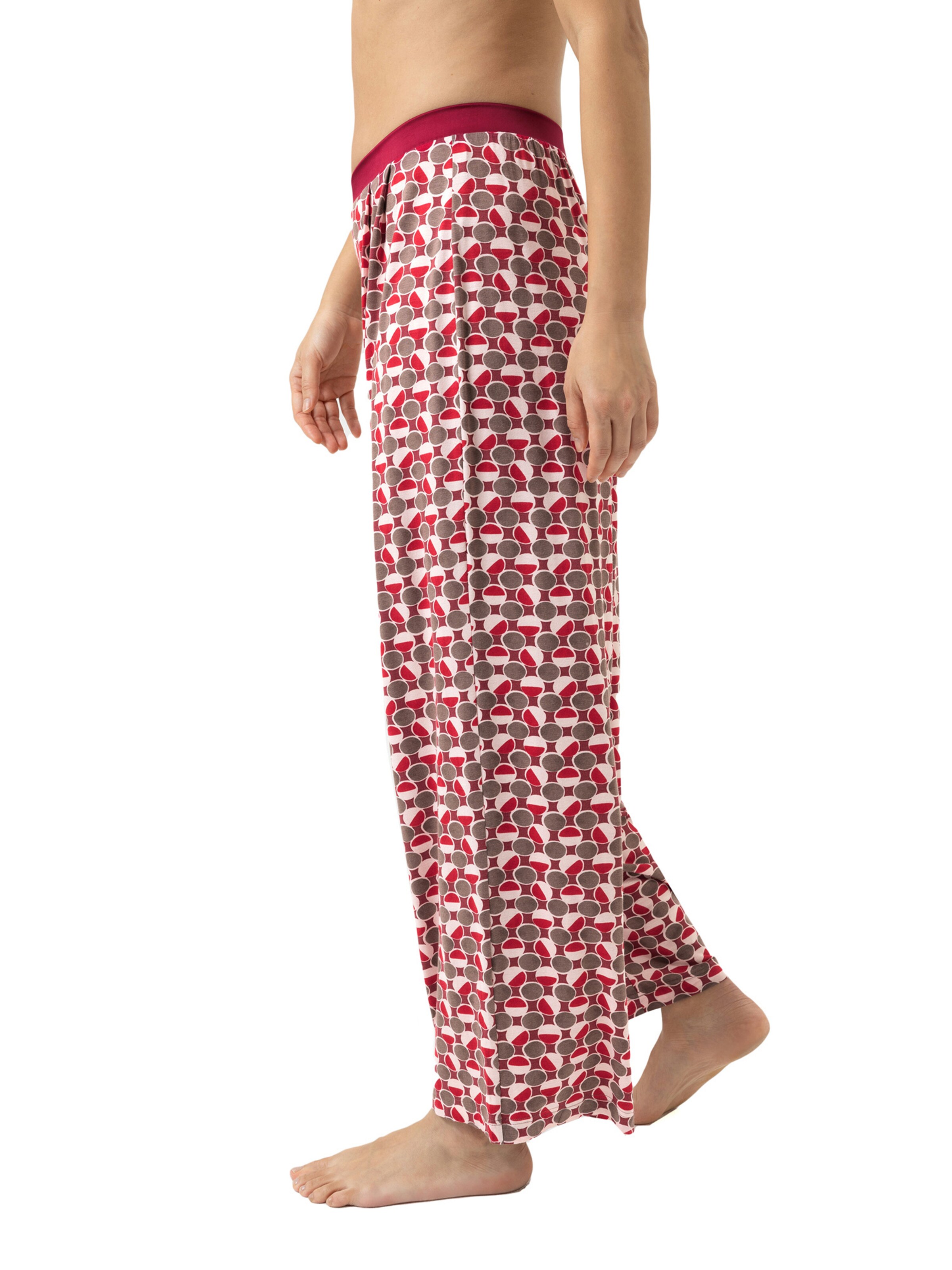 Mey Pyjamabroek 'Dot Obsessed' in Rood