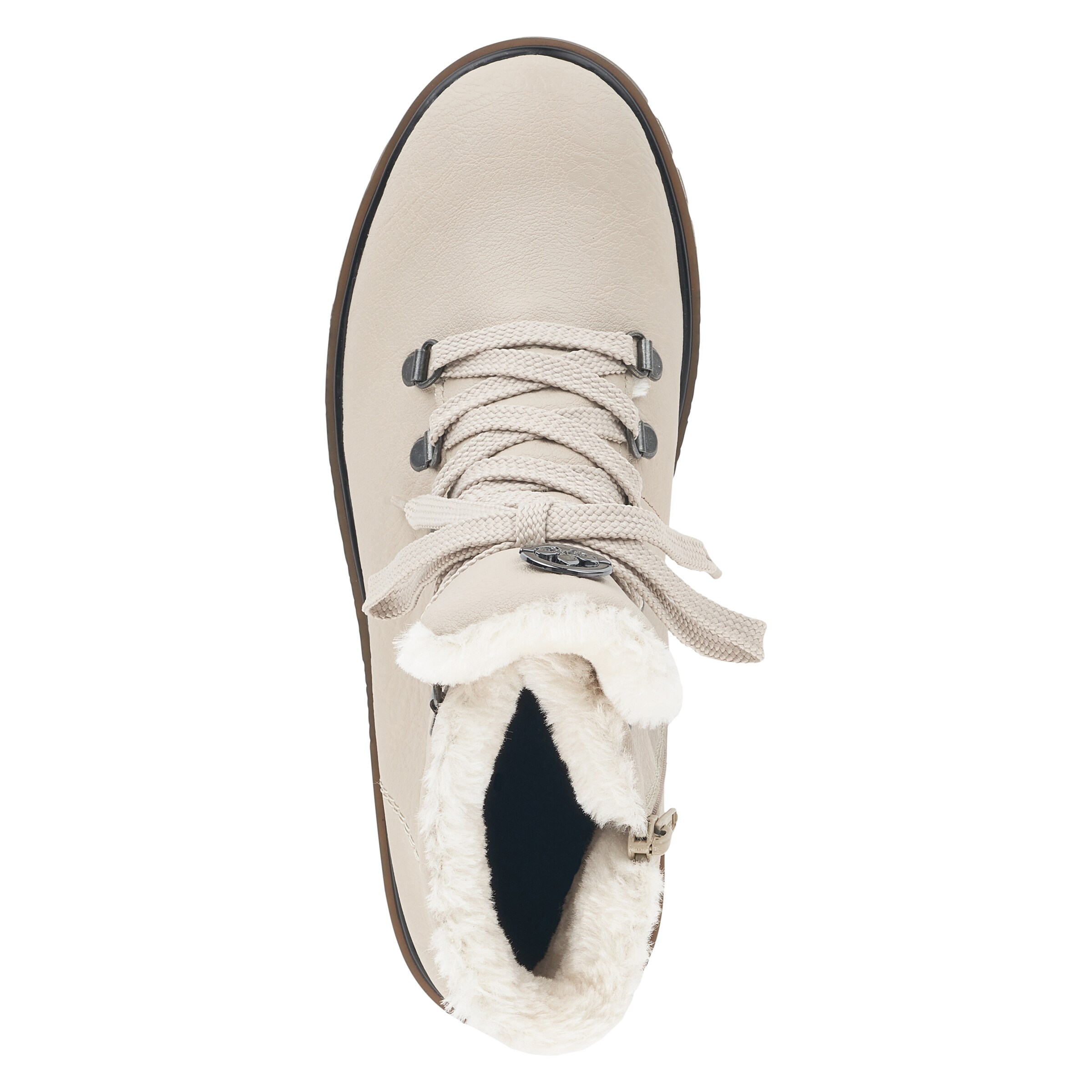 Rieker Schnürstiefel in Beige