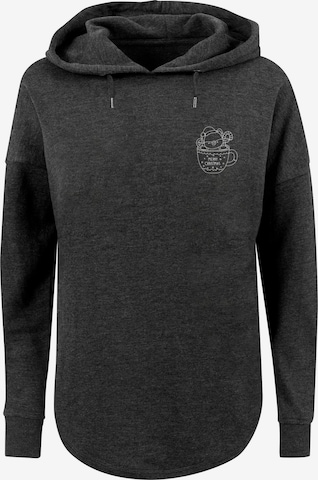 F4NT4STIC Sweatshirt 'Weihnachtstasse' in Grey: front