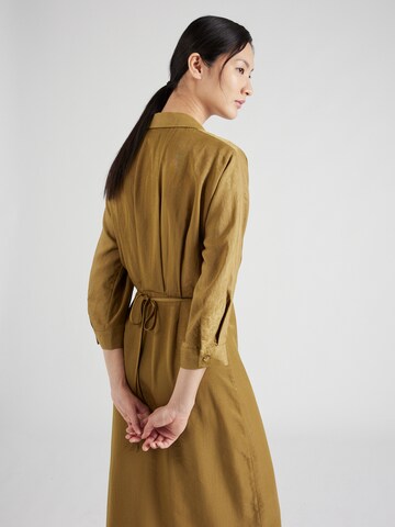 VILA ROUGE Shirt Dress 'TENJA' in Brown