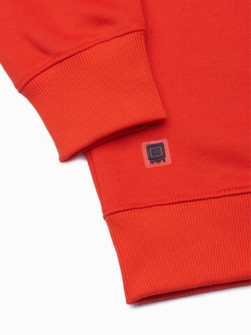 Ombre Sweatshirt 'B978' in Rood