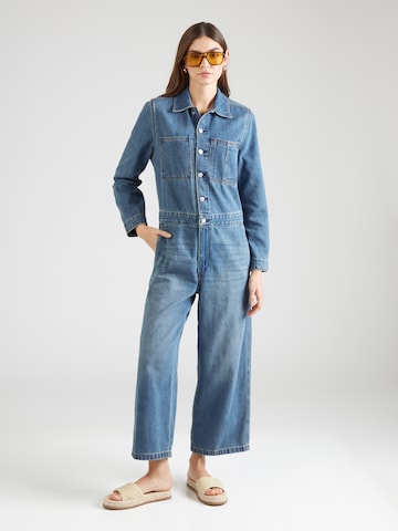 LEVI'S ® Jumpsuit 'ICONIC JUMPSUIT IN LINEN DENIM' in Blue: front