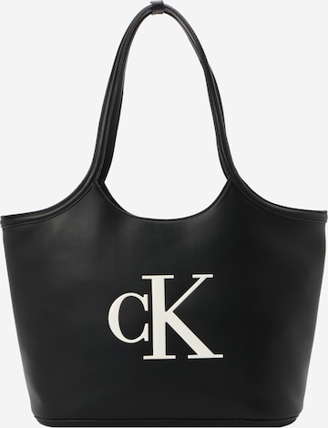 juoda Calvin Klein Pirkinių krepšys: priekis