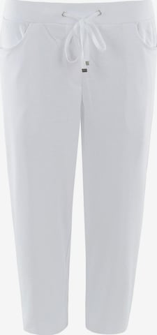 HAJO Regular Pants in White: front