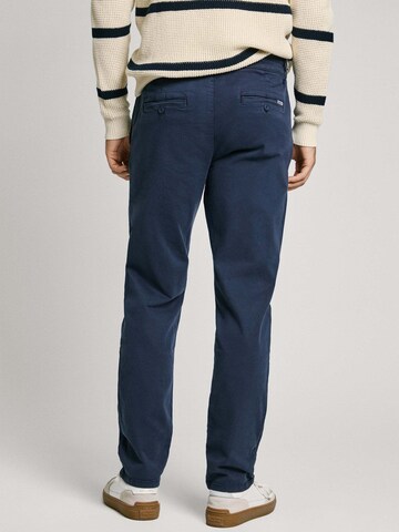 Coupe slim Pantalon chino Pepe Jeans en bleu