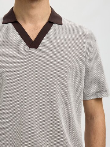 SELECTED Shirt in Brown