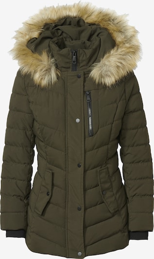 KOROSHI Winterparka in beige / khaki, Produktansicht