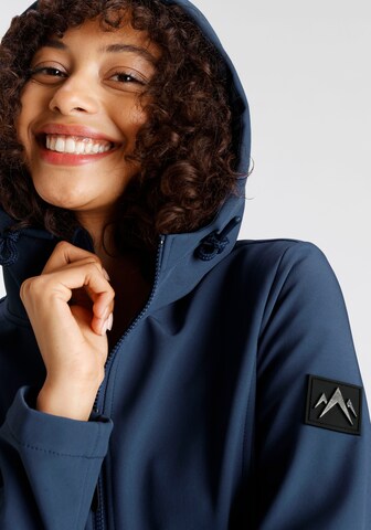 ALPENBLITZ Raincoat in Blue