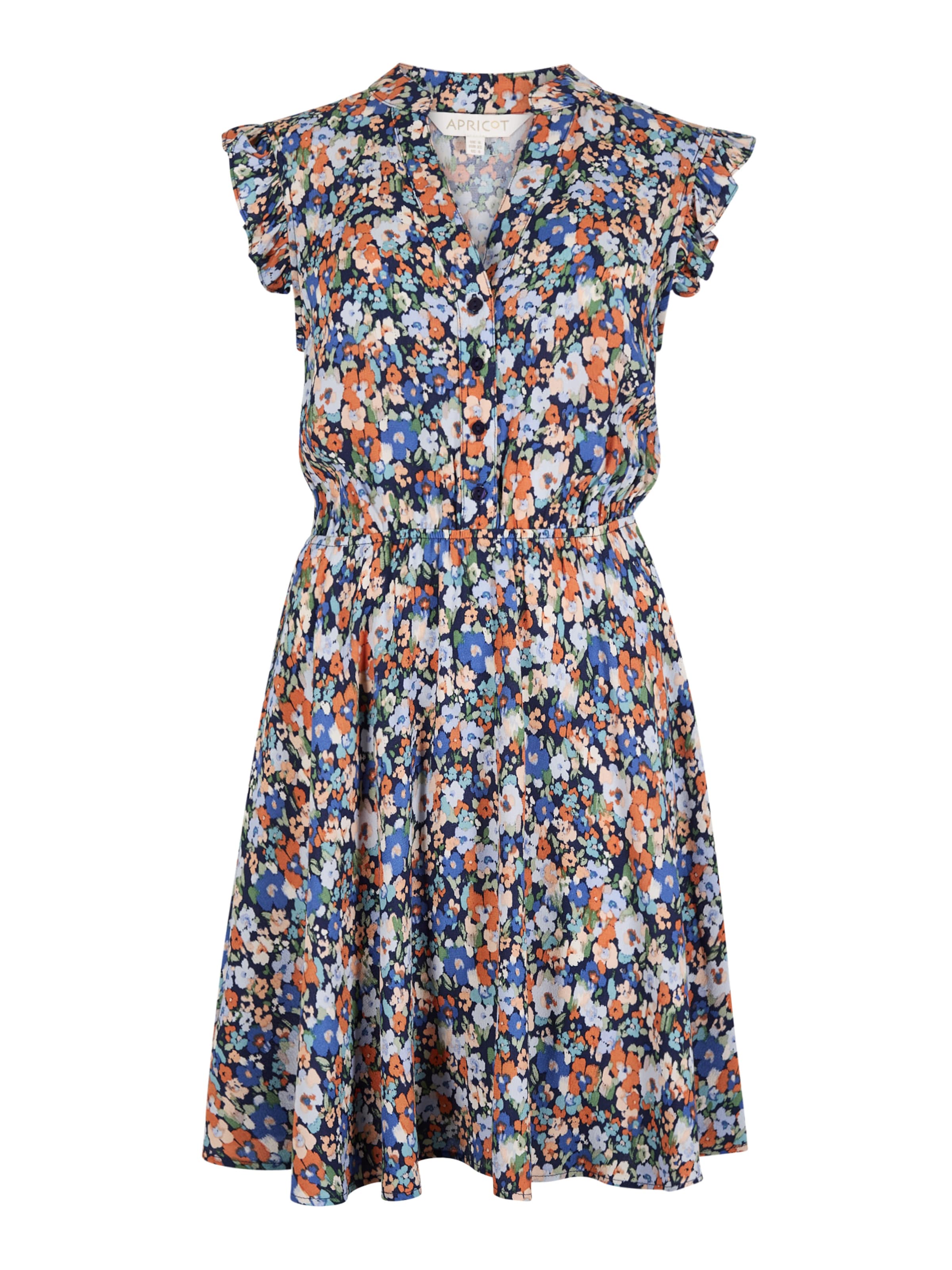 Apricot Dress ' ' in Blue: front