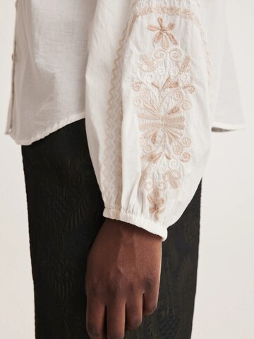Camicia da donna 'Brandie' di Odd Molly in bianco