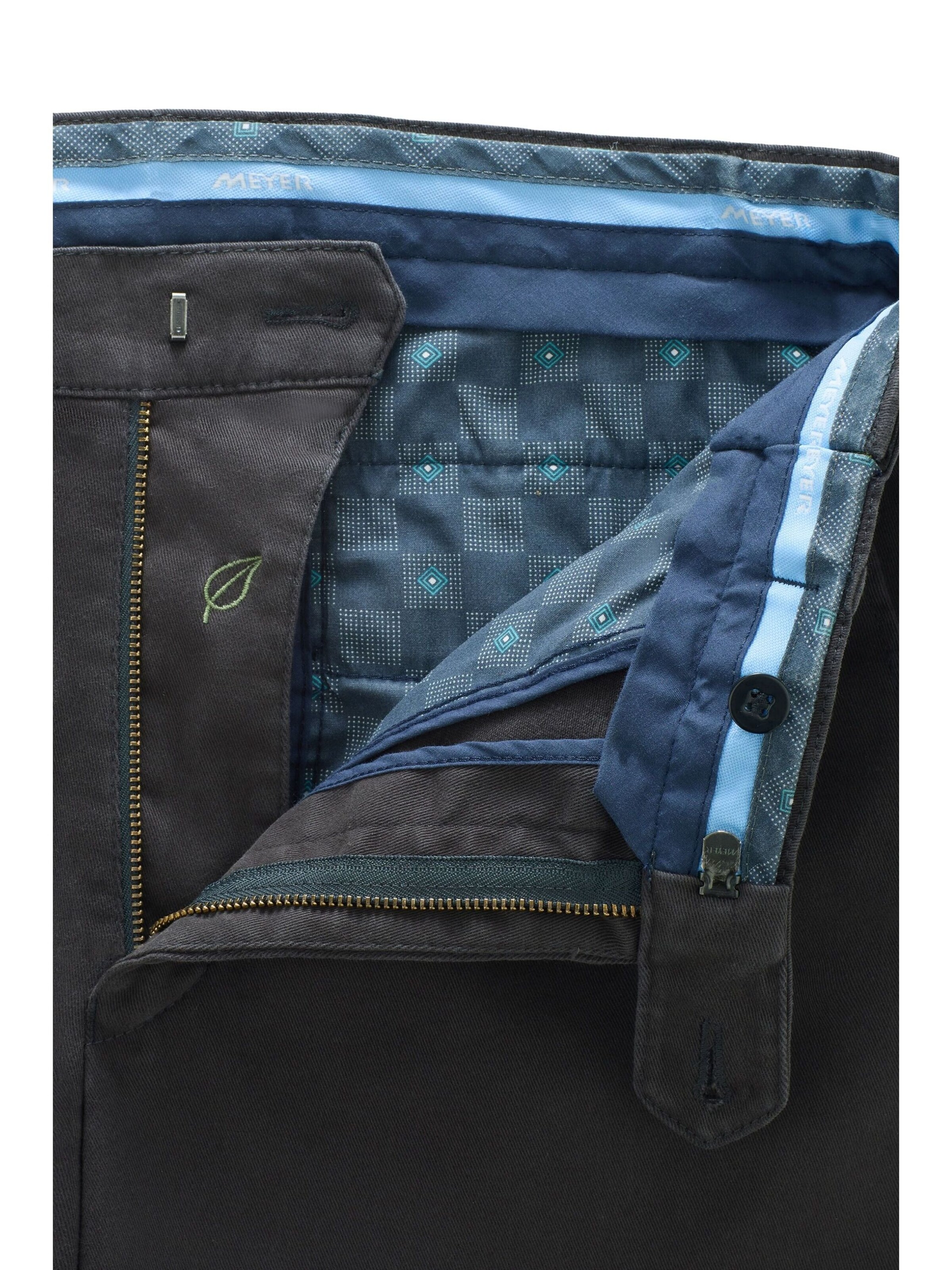 MEYER Regular Chino trousers in Grey