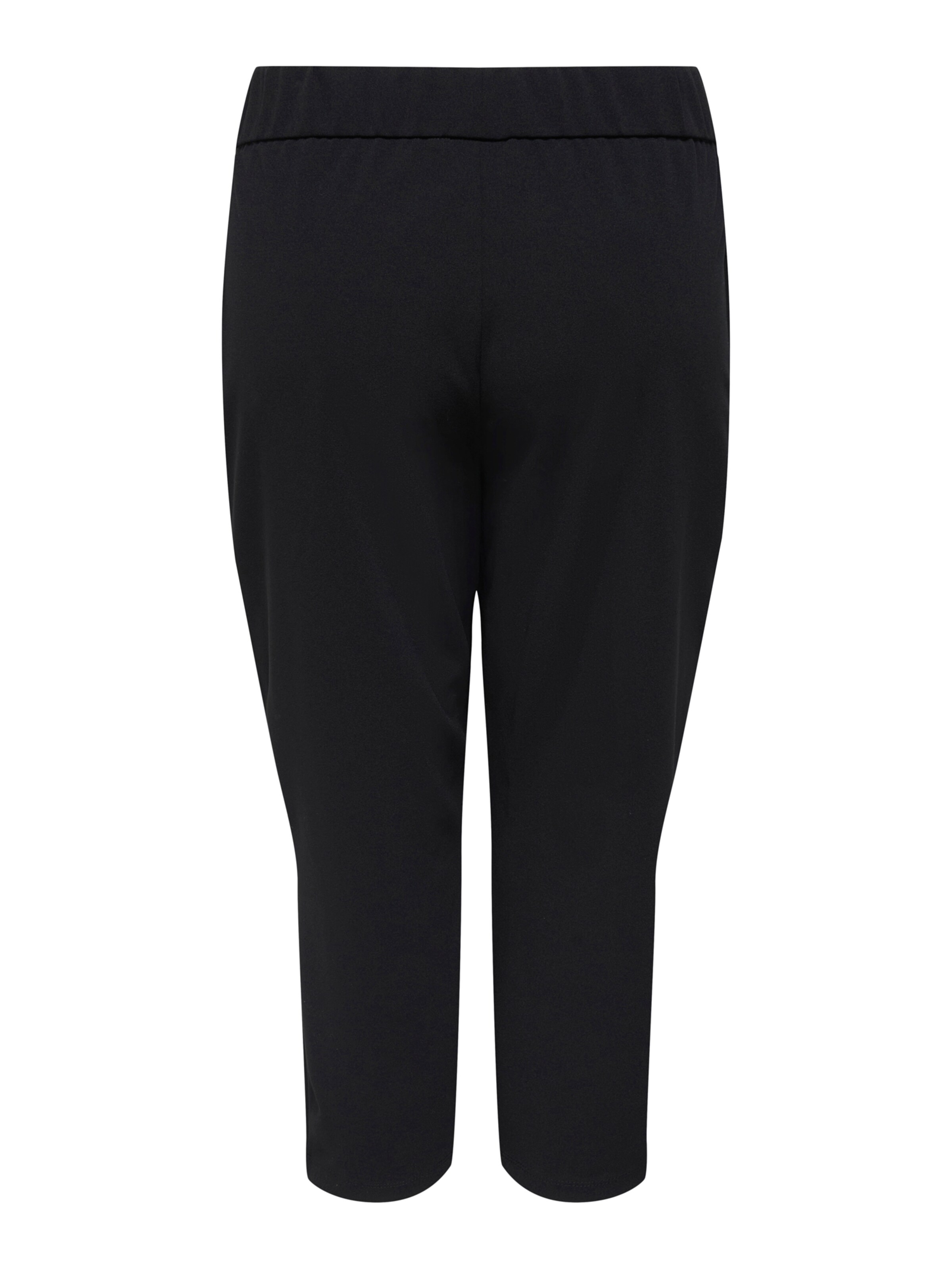 ONLY Carmakoma - Regular Calças com pregas 'CARSANIA' em preto