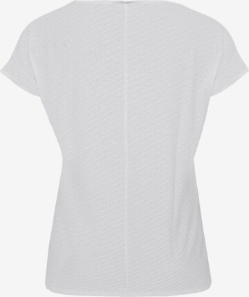 T-shirt ' Oblie ' Yoek en blanc