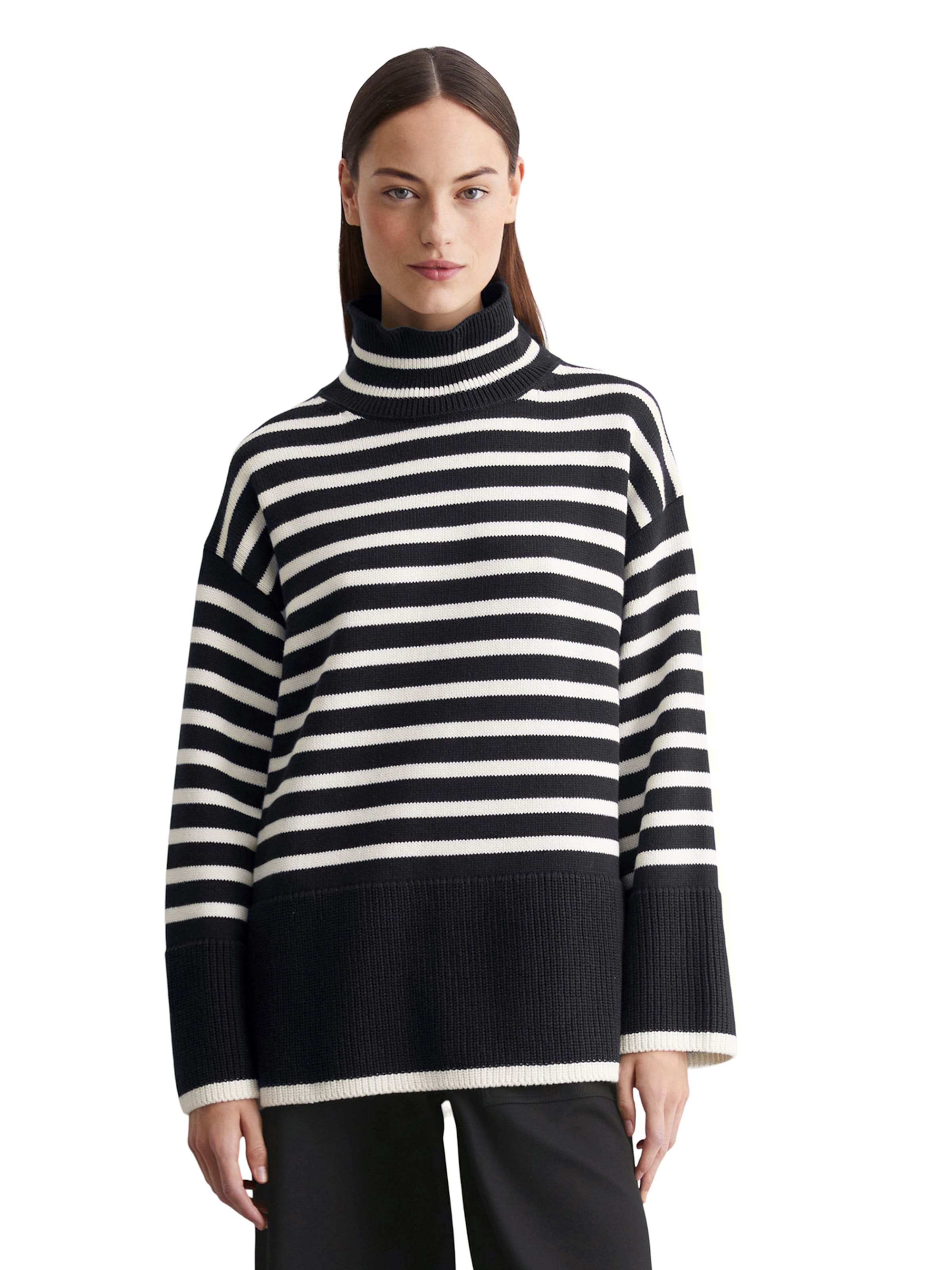 Pull-over Marc O'Polo en noir : devant