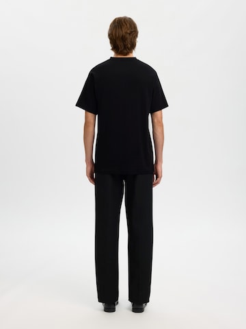 SELECTED - Camiseta 'SLHSpencer' en negro