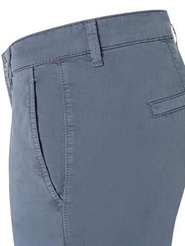 MAC Slimfit Chinohose 'MAC Chino grisaille PPT' in Blau