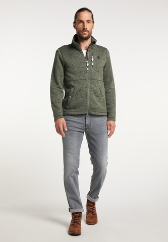 Schmuddelwedda Fleece Jacket in Green