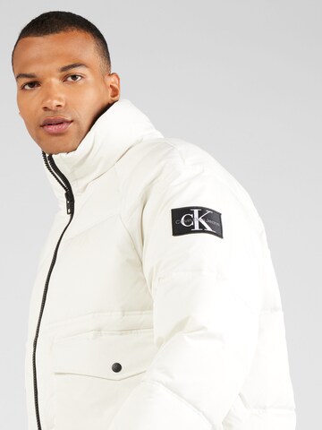 Calvin Klein Jeans Winter Jacket in White