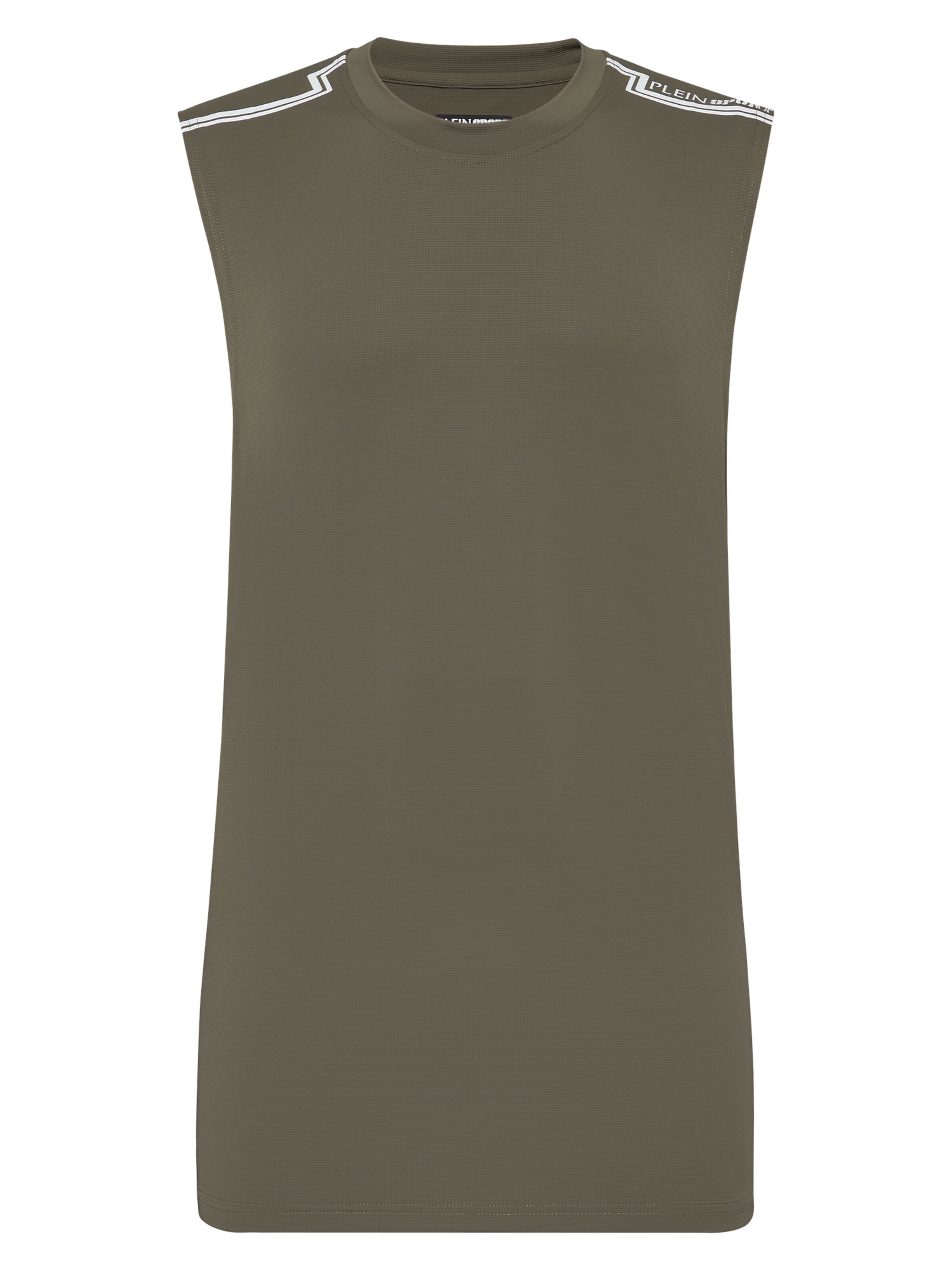 Maglietta di Plein Sport in verde: frontale