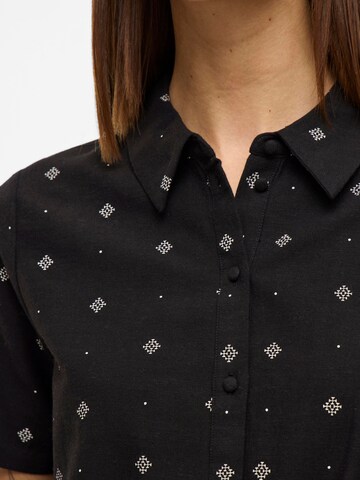 VILA Bluse i sort
