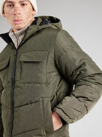 Veste d’hiver 'JJBuild' JACK & JONES en vert