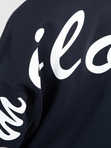 Smilodox Sweatshirt ' Liquid Brail ' in Blue