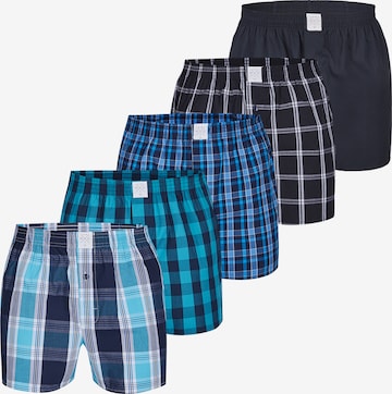 MG-1 Boxershorts 'Classics' in Blauw: voorkant