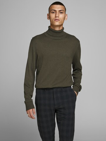 JACK & JONES Sweater 'Emil' in Green: front