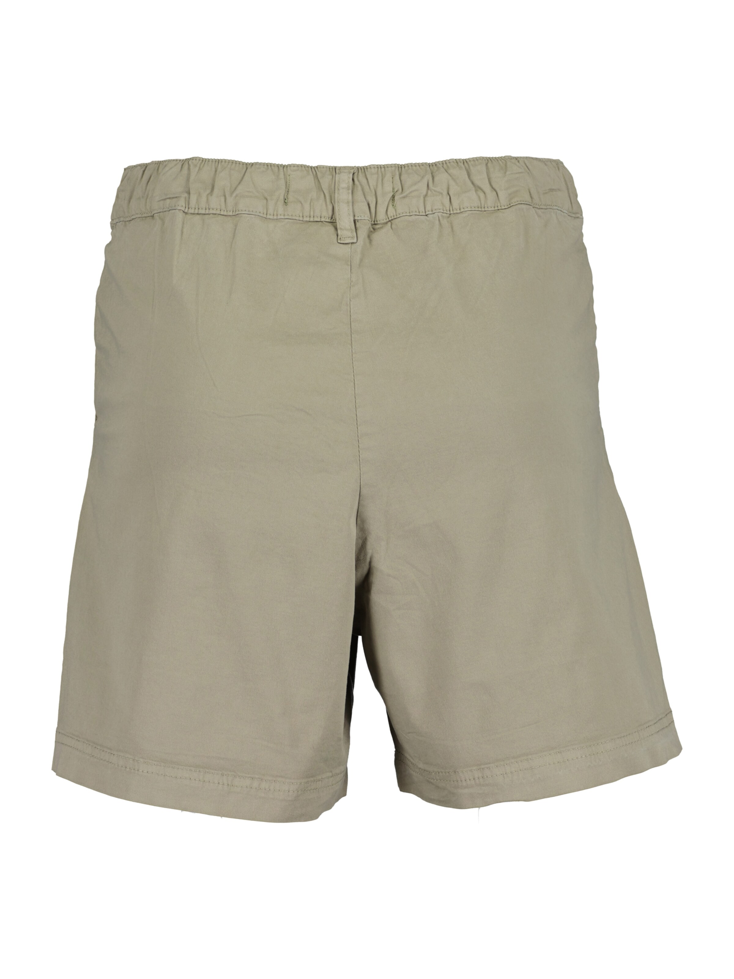 BLUE SEVEN Regular Pleat-Front Pants in Green