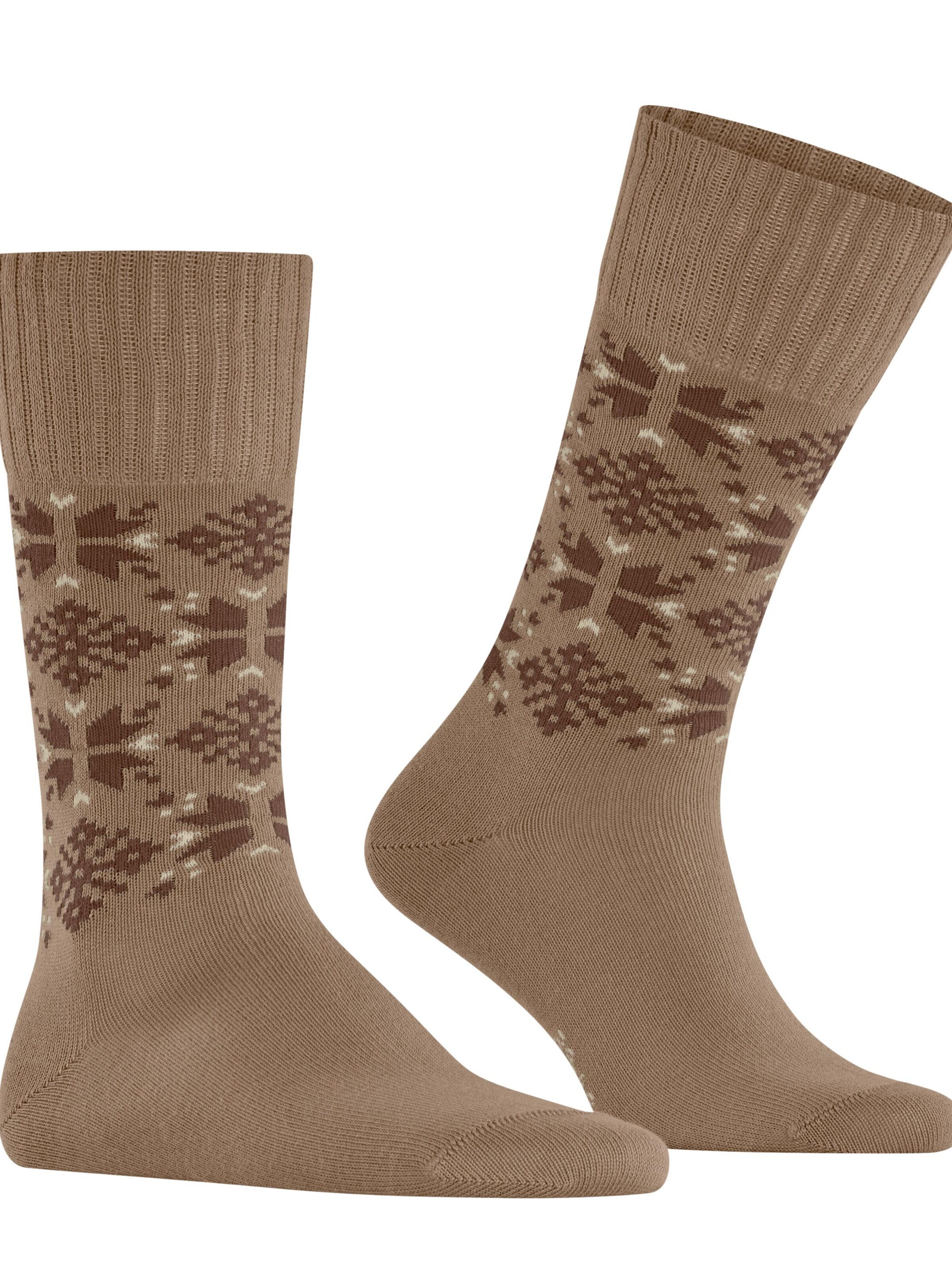 ESPRIT Socks 'Winter Star' in Beige: front