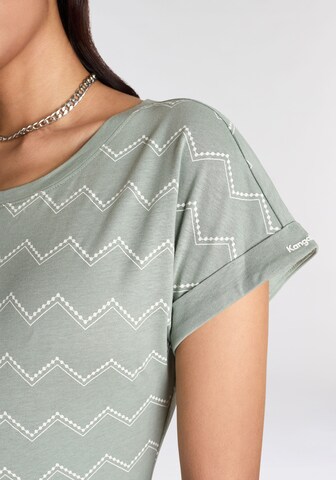 KangaROOS Shirt in Grün