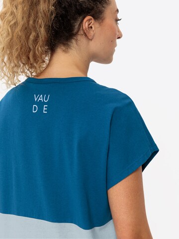 VAUDE Performance shirt 'W  Redmont T III' in Blue