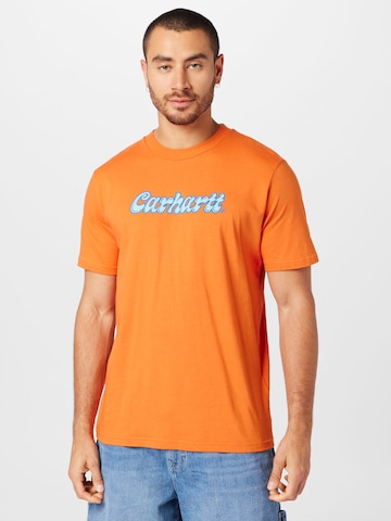 Carhartt WIP Shirt in Oranje: voorkant