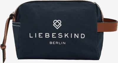 Portfard Liebeskind Berlin pe albastru cobalt / maro ruginiu / argintiu / alb, Vizualizare produs