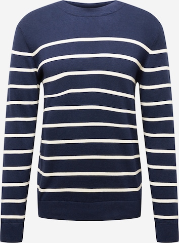 !Solid Pullover 'Brice' in Blau: Vorderseite