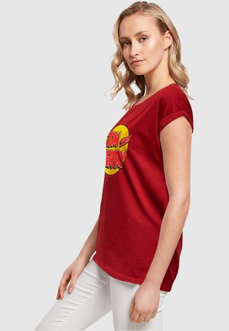 ABSOLUTE CULT T-Shirt 'Tom and Jerry - Circle' in Rot