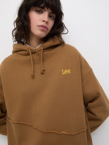 Pull&Bear Sweatshirt i brun