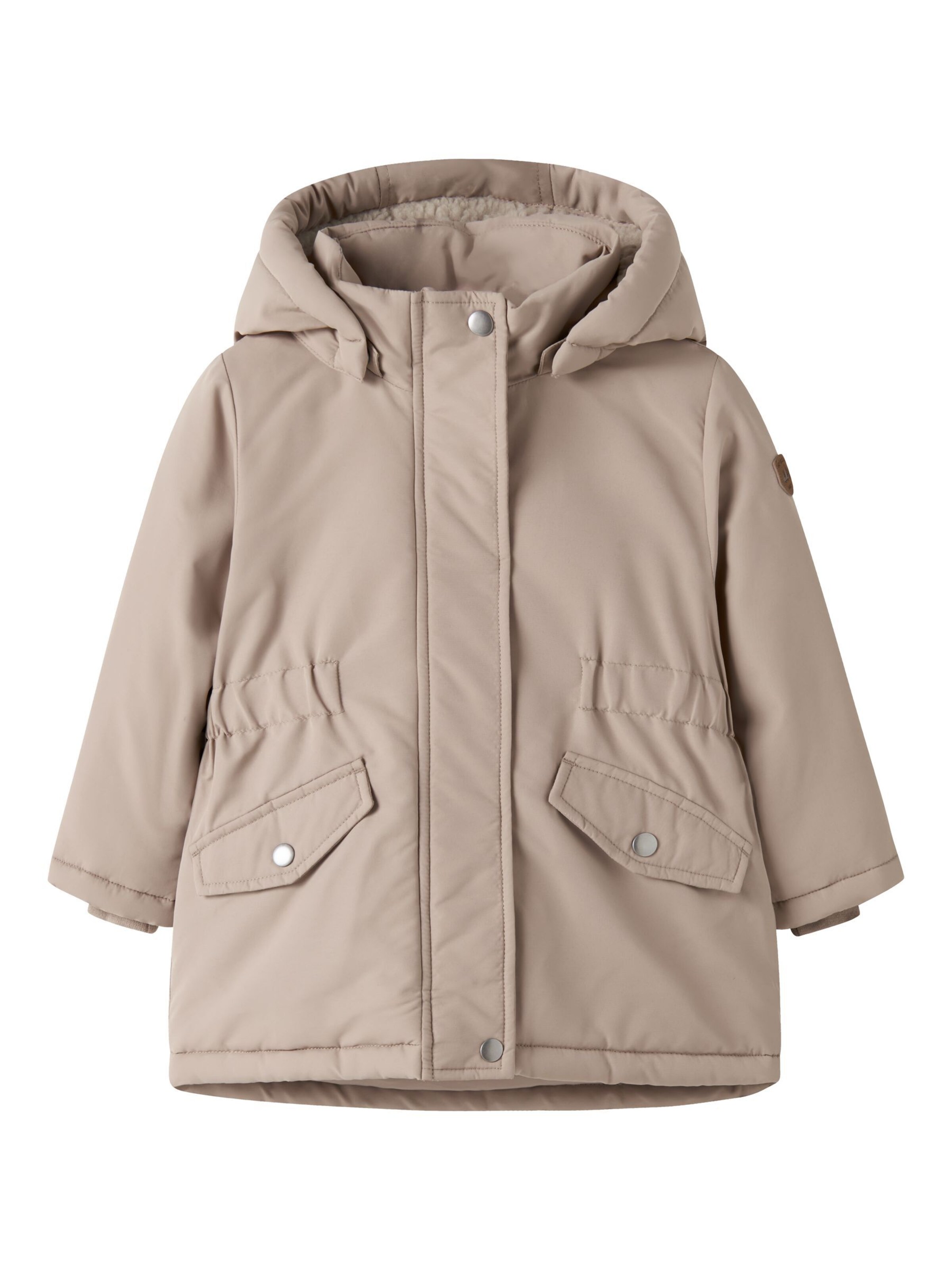 NAME IT Funktionsjacke 'NKFMarlow' in Braun: Vorderseite