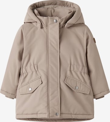 NAME IT Funktionsjacke 'NKFMarlow' in Braun: Vorderseite