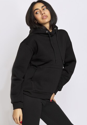 FRESHLIONS Sweatshirt 'Balina' in Zwart