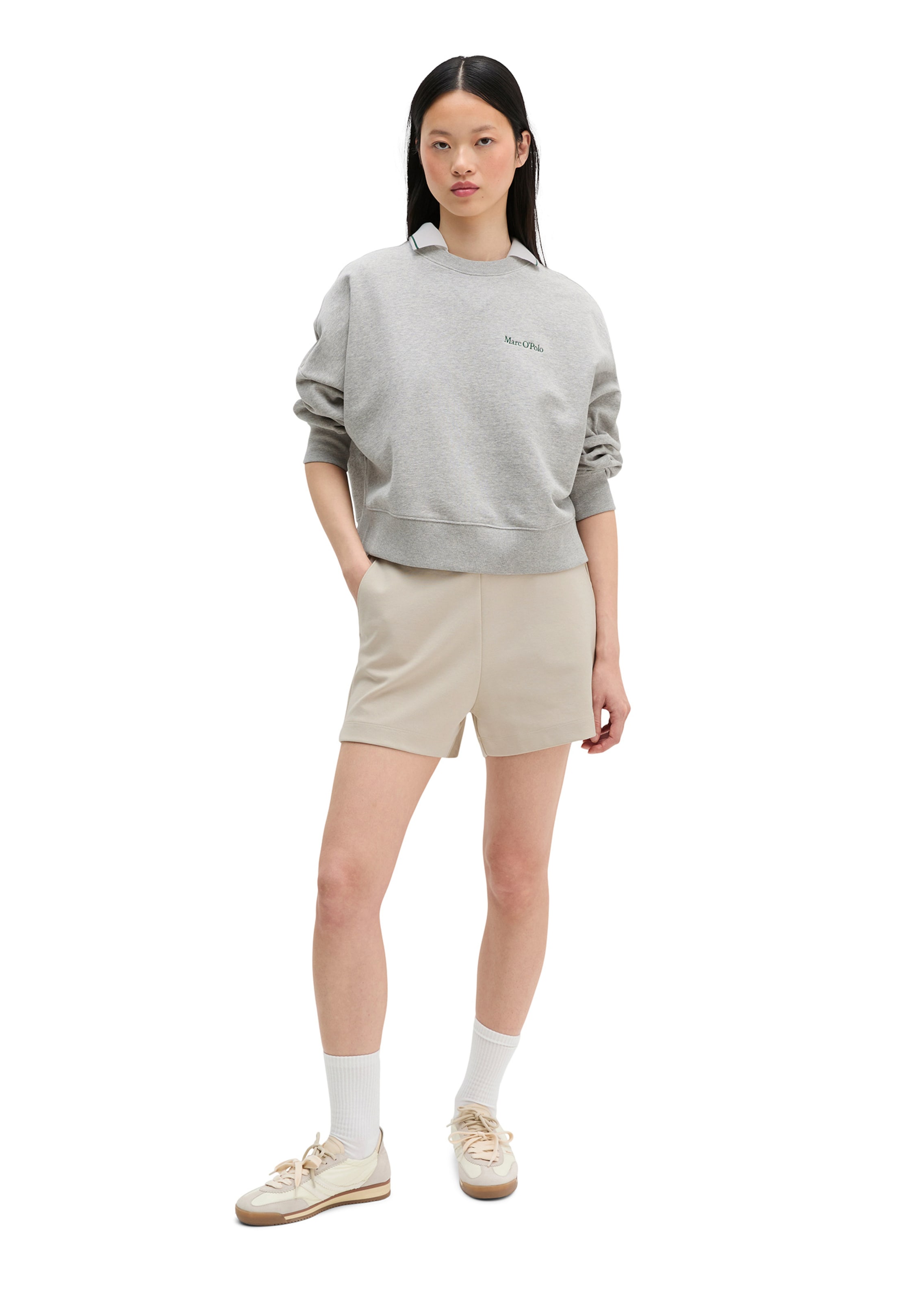 Marc O'Polo Sweatshirt in Grau