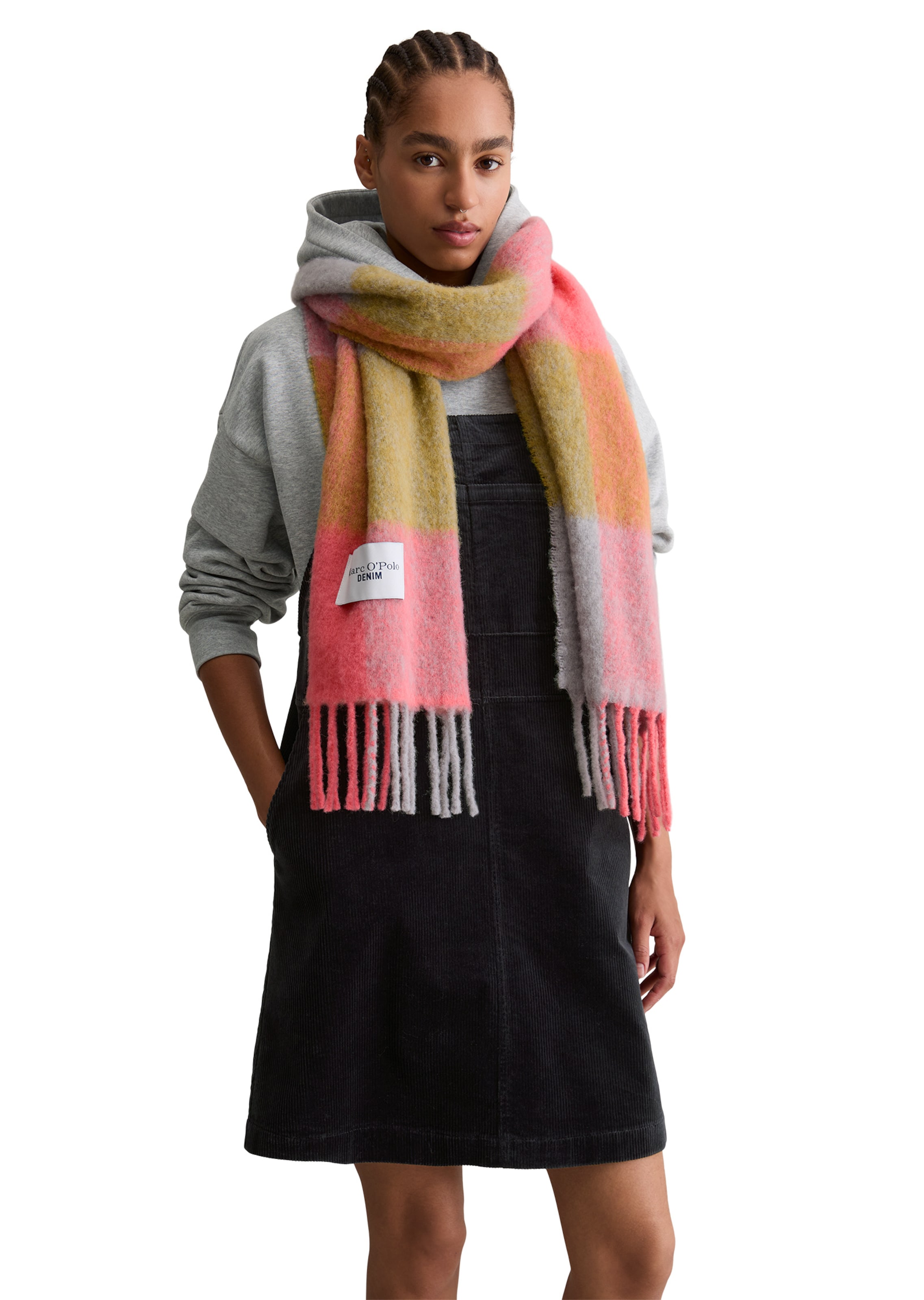 Écharpe Marc O'Polo DENIM en mélange de couleurs : devant