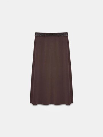 Dilvin Skirt in Brown