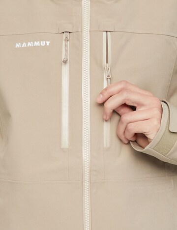 MAMMUT Outdoor Jacket 'Stoney' in Beige