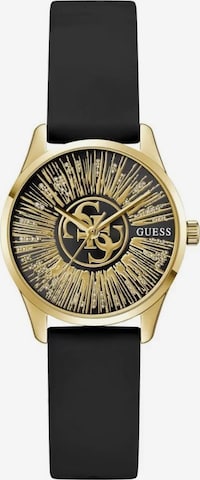 GUESS Analog klocka 'CELESTIAL G' i svart: framsida